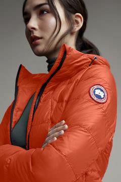 Chamarras Canada Goose Mujer México - Abbott Chaqueta De Plumas Naranjas ED9561408